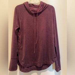 Maroon Athleta pullover hoodie Medium